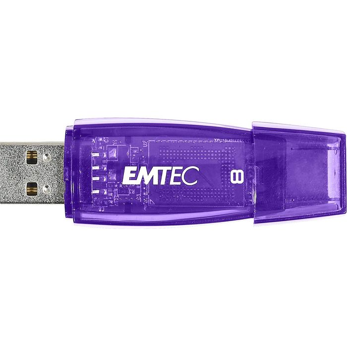 3126170110589-Emtec C410 Color Mix - clé USB 8 Go - USB 2.0--3