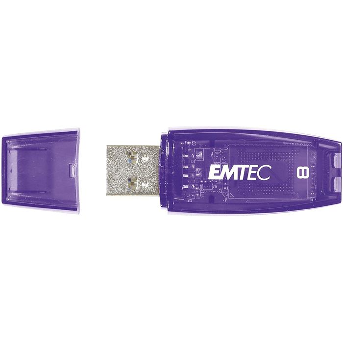 3126170110589-Emtec C410 Color Mix - clé USB 8 Go - USB 2.0--4