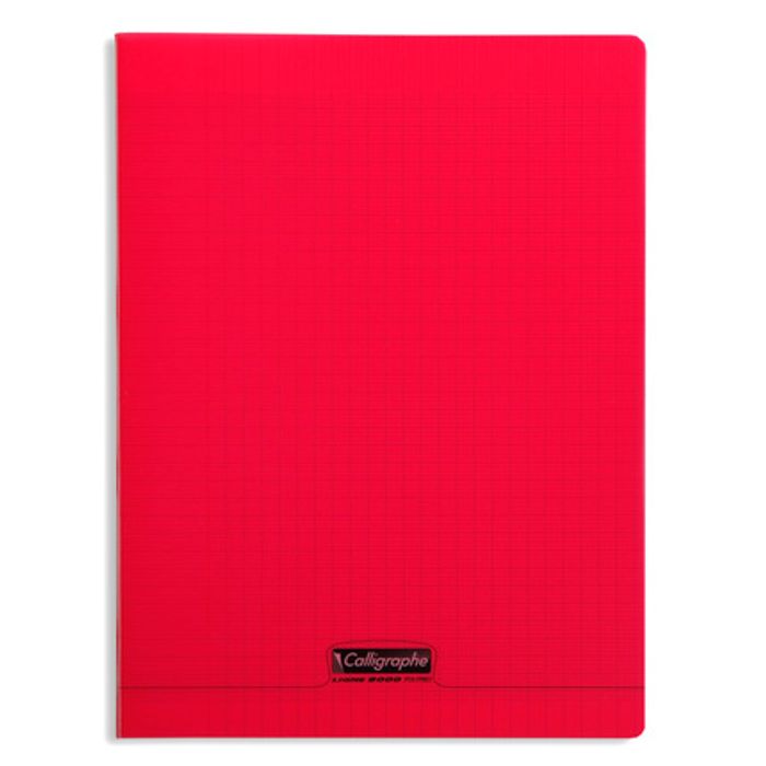 3210330180953-Calligraphe 8000 - Cahier polypro 24 x 32 cm - 140 pages - grands carreaux (Seyes) - disponible dans diff--4