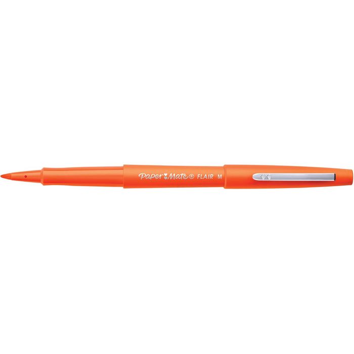 3501170688762-Paper Mate Flair Original - Feutre fin - pointe moyenne - orange--0