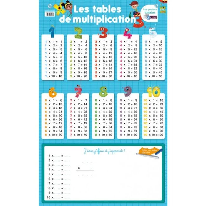 3133097352053-Poster Ardoise les tables de multiplication--0