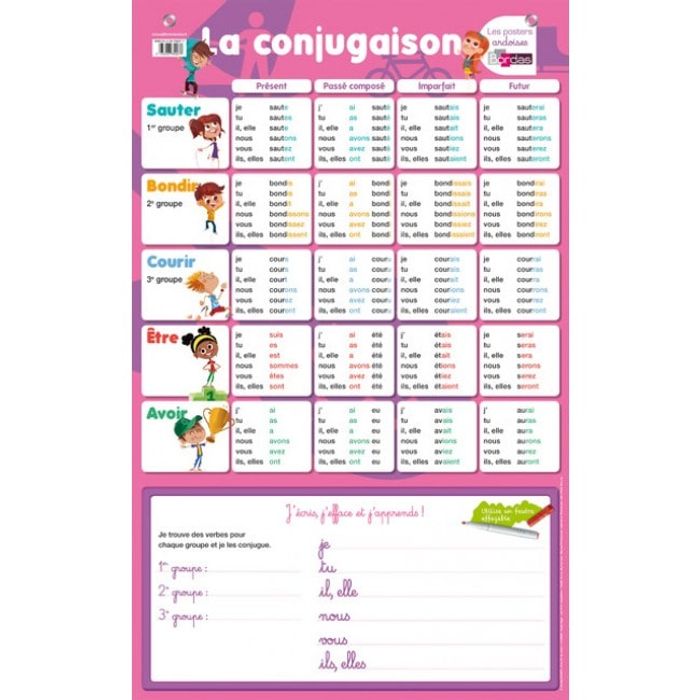 3133097352077-Poster Ardoise la conjugaison--0