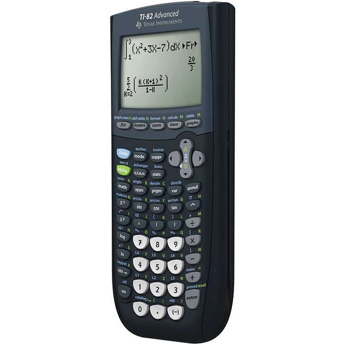 3243480105071-Calculatrice graphique TI-82 Advanced - mode examen intégré--2