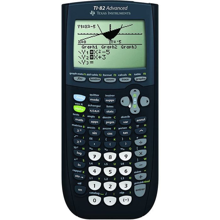 3243480105071-Calculatrice graphique TI-82 Advanced - mode examen intégré--3