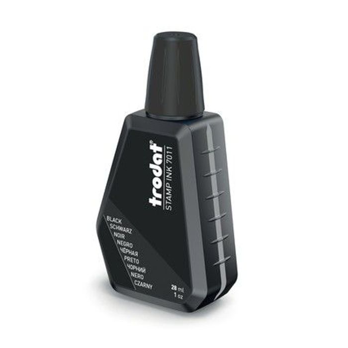 190084345743-Trodat - Encre pour tampon - noir - 28 ml--2