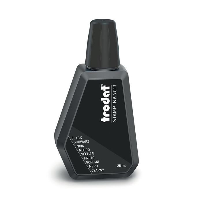 190084345743-Trodat - Encre pour tampon - noir - 28 ml--1