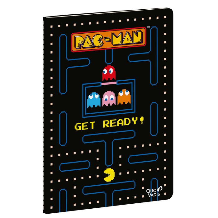 3371010381579-Quo Vadis Pac-Man - Carnet A5 (15 x 21 cm) - 64 pages--0