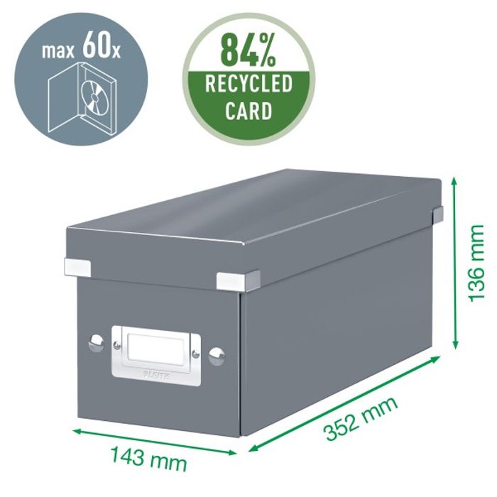 4002432398034-Leitz Click & Store - Boîte de rangement pour CD - bleu métallisé--3