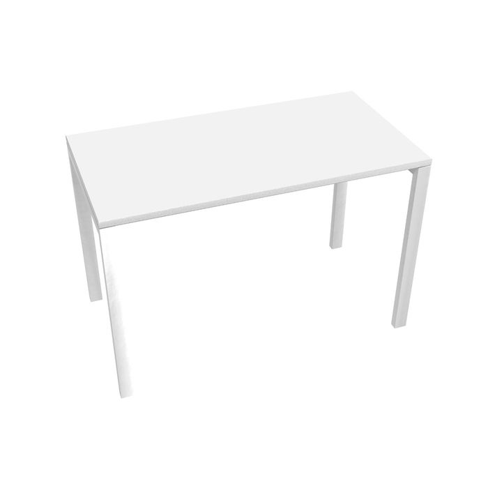 3660141251890-Bureau compact EASYDESK - L114 x P60 cm - Blanc--0