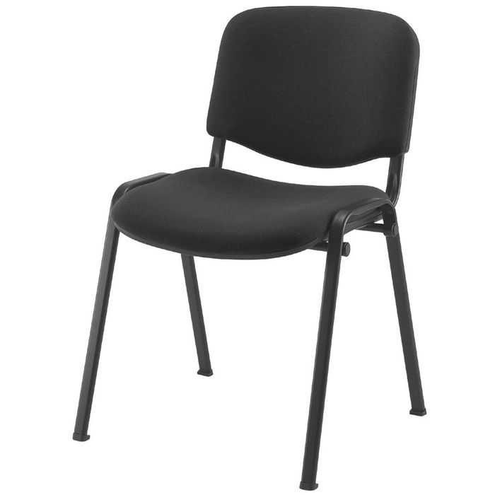 0404051443364-Lot de 4 chaises VISITEUR - noir--1