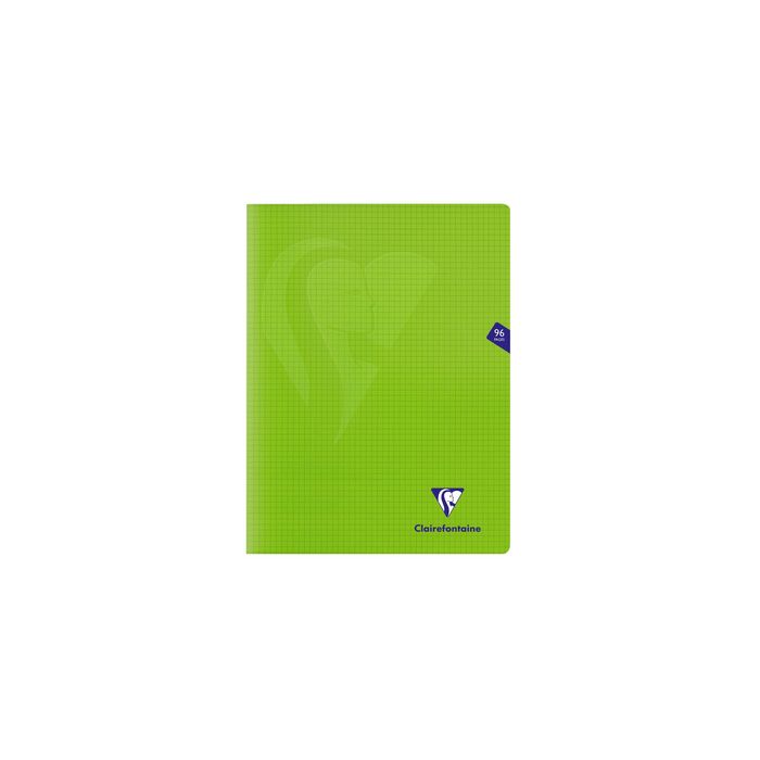 3329683033622-Clairefontaine Mimesys - Cahier polypro 24 x 32 cm - 96 pages - petits carreaux (5x5 mm) - disponible dans diff--2