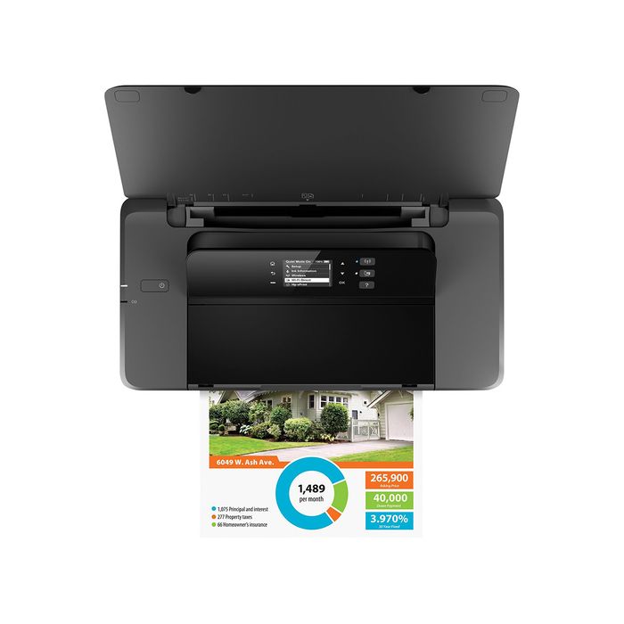 889894402004-HP Officejet 200 Mobile Printer - imprimante jet d'encre couleur A4 - USB 2.0, Wifi, USB - portable--9
