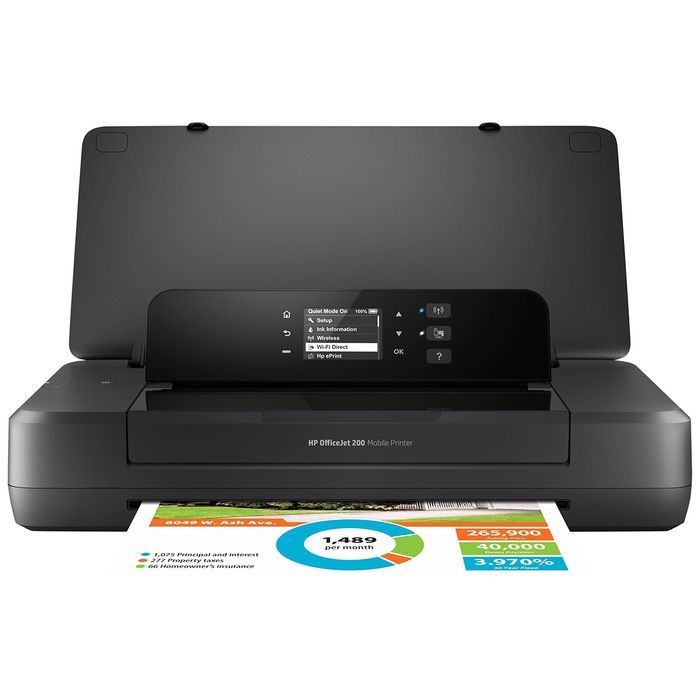 889894402004-HP Officejet 200 Mobile Printer - imprimante jet d'encre couleur A4 - USB 2.0, Wifi, USB - portable--4