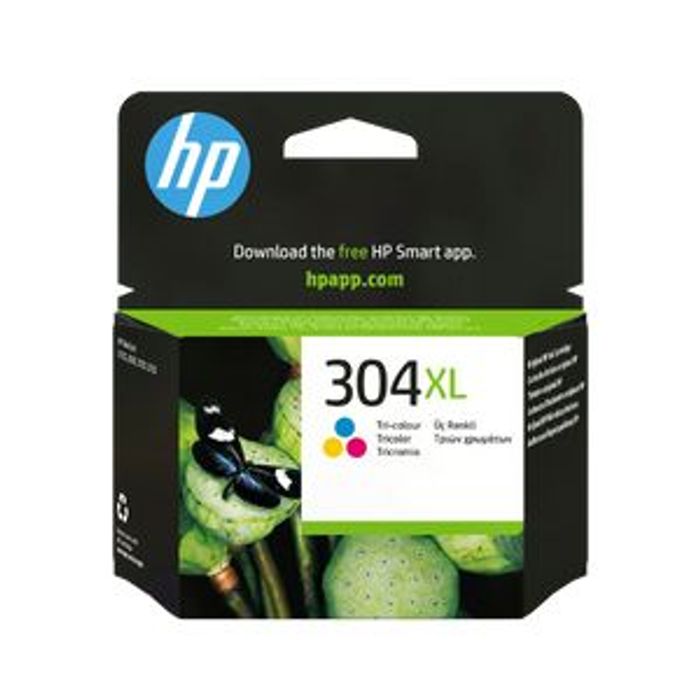 889894860781-HP 304XL - 3 couleurs - cartouche d'encre originale (N9K07AE)--0