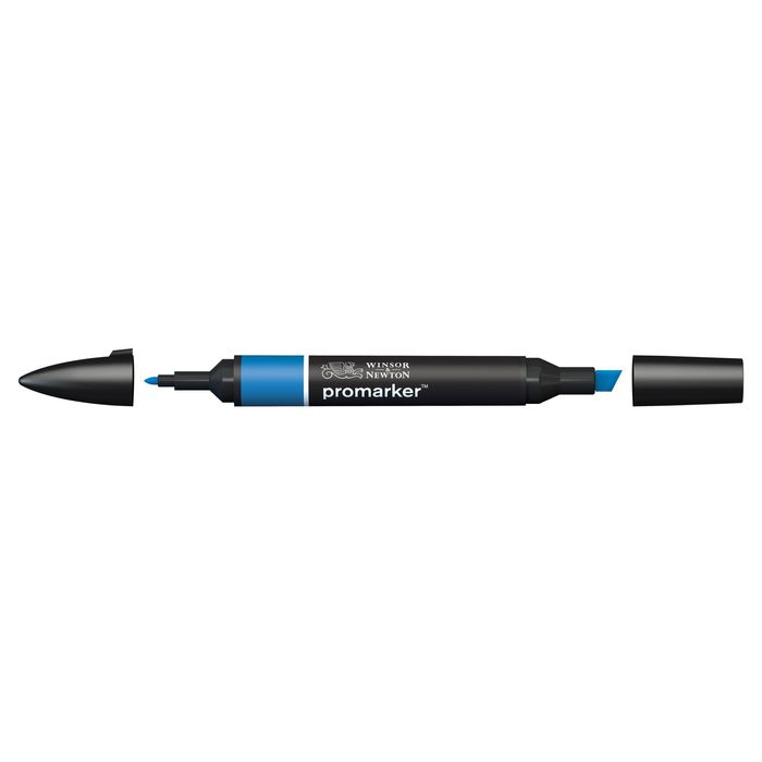 0884955041536-ProMarker - Marqueur double pointe - bleu marine--0