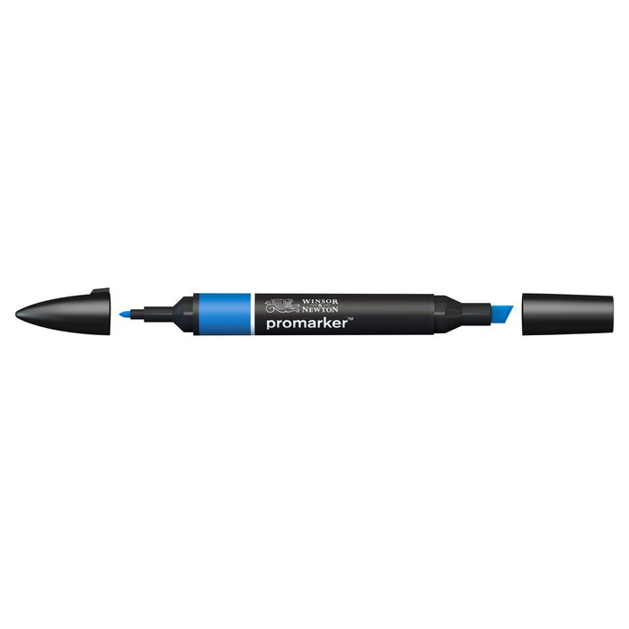 0884955042366-ProMarker - Marqueur double pointe - vrai bleu--0