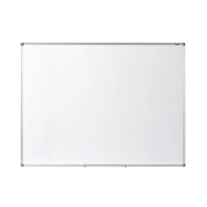 4007885258010-DAHLE - Tableau blanc laqué 100 x 150 cm - magnétique - cadre alu renforcé--0