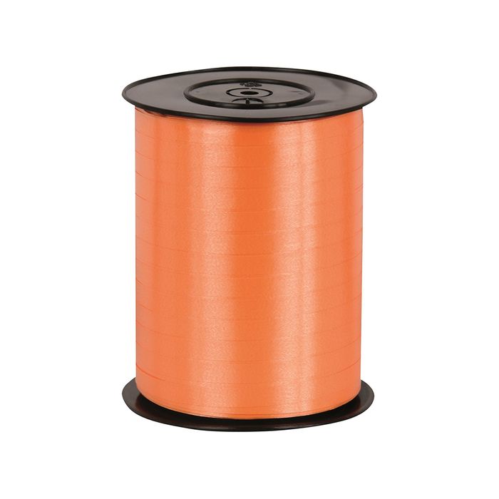 3266790071263-Logistipack - Bolduc brillant - ruban d'emballage 7 mm x 500 m - orange--0