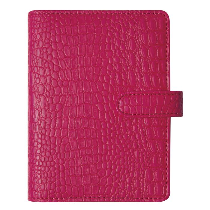 3660942058582-Baby-Croco - Organiseur 16 mois - 11 x 14,5 cm - fuchsia - Exacompta--0