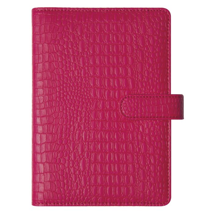 3660942058599-Baby-Croco - Organiseur 16 mois - 14 x 19 cm - fuchsia - Exacompta--0