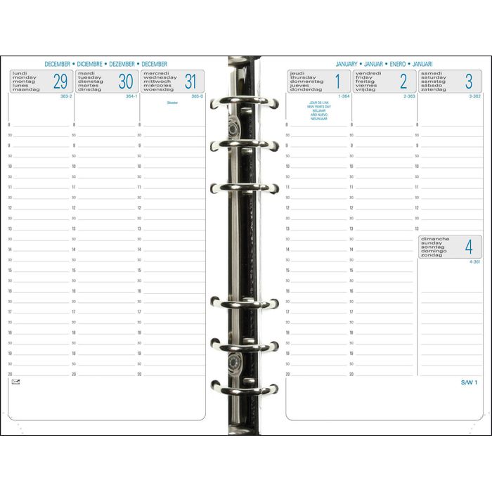 3660942058612-Cordoba - Organiseur 16 mois - 14 x 19 cm - ivoire - Exacompta--1