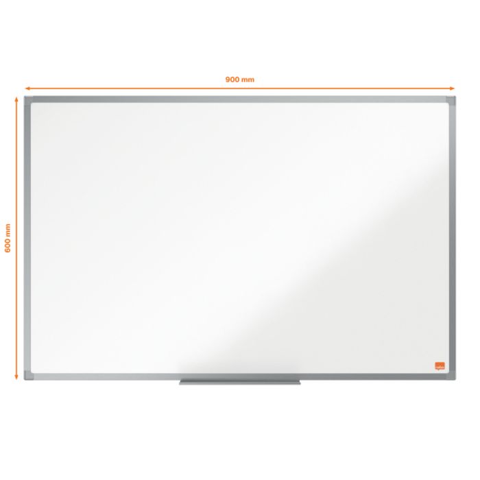 5028252604277-Nobo Classic Steel - Tableau blanc acier laqué - 90 x 60 cm--2