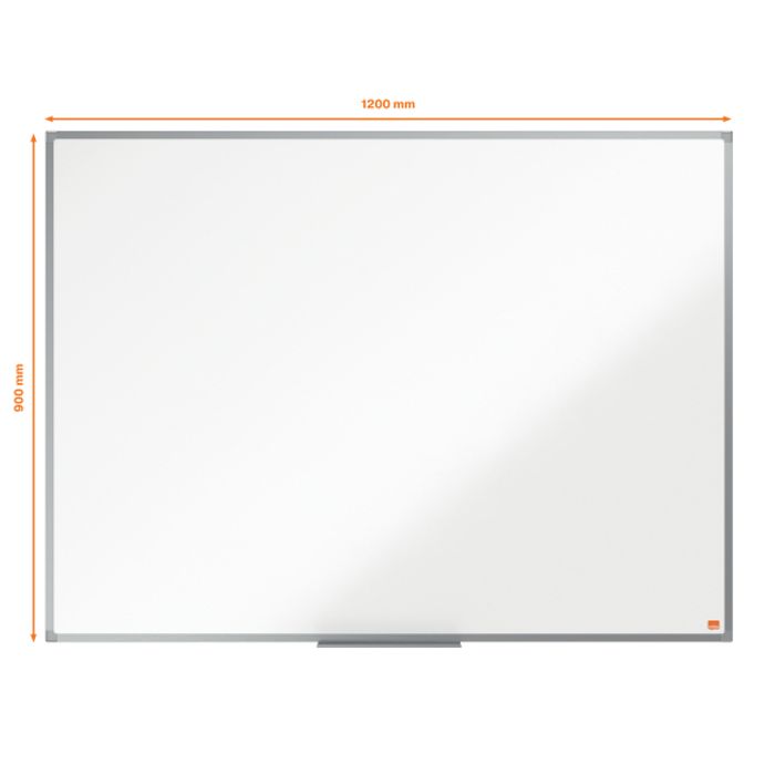 5028252604284-Nobo Classic Steel - Tableau blanc acier laqué - 120 x 90 cm--2