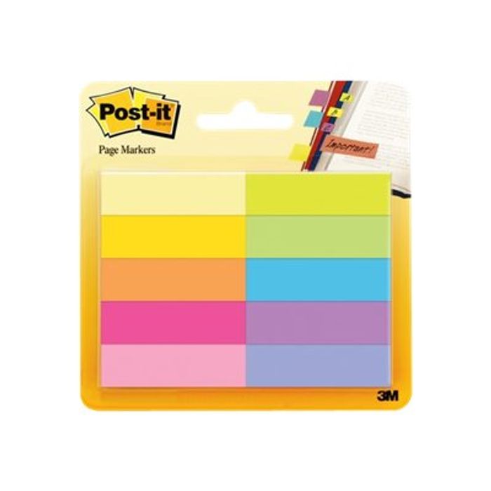 0051141380469-Marque-pages Post-it en papier - 10 blocs de 50 feuilles--0