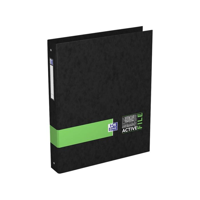 3045050259647-Oxford Student Active File - Classeur à anneaux - Dos 40 mm - A4 Maxi - pour 225 feuilles - disponible dans diff--3