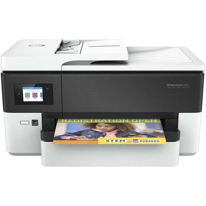 0190780982044-HP Officejet Pro 7720 Wide Format All-in-One - imprimante multifonction jet d'encre couleur A3 - Wifi--1