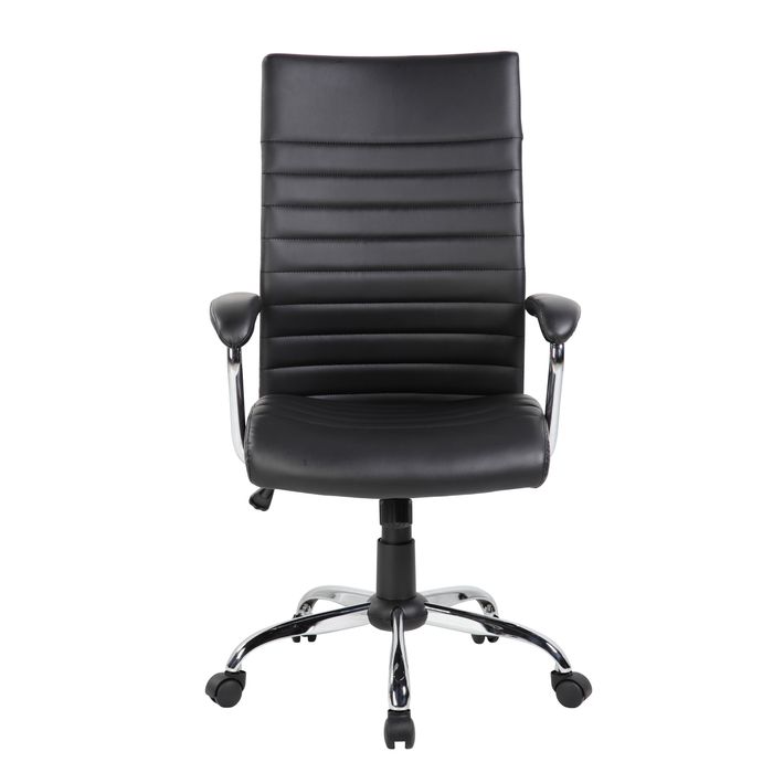 3760185029285-Fauteuil de bureau BRISTOL - accoudoirs fixes - noir--1