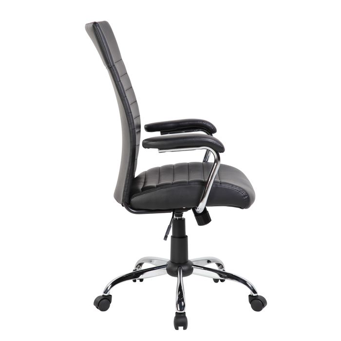 3760185029285-Fauteuil de bureau BRISTOL - accoudoirs fixes - noir--3