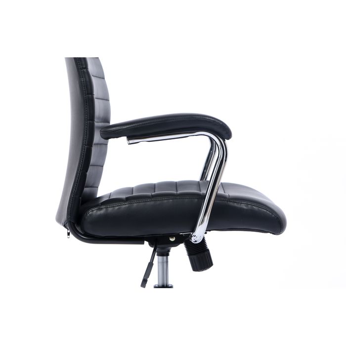 3760185029285-Fauteuil de bureau BRISTOL - accoudoirs fixes - noir--5