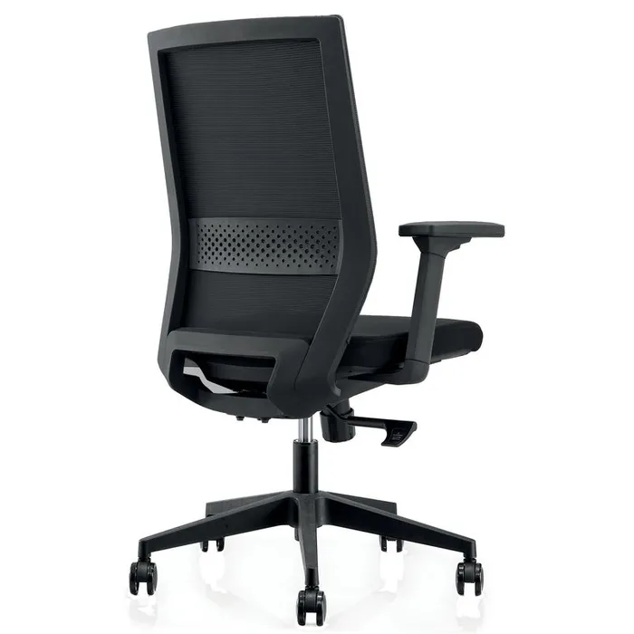 3700339882755-Fauteuil de bureau MAX - accoudoirs réglables - noir--3