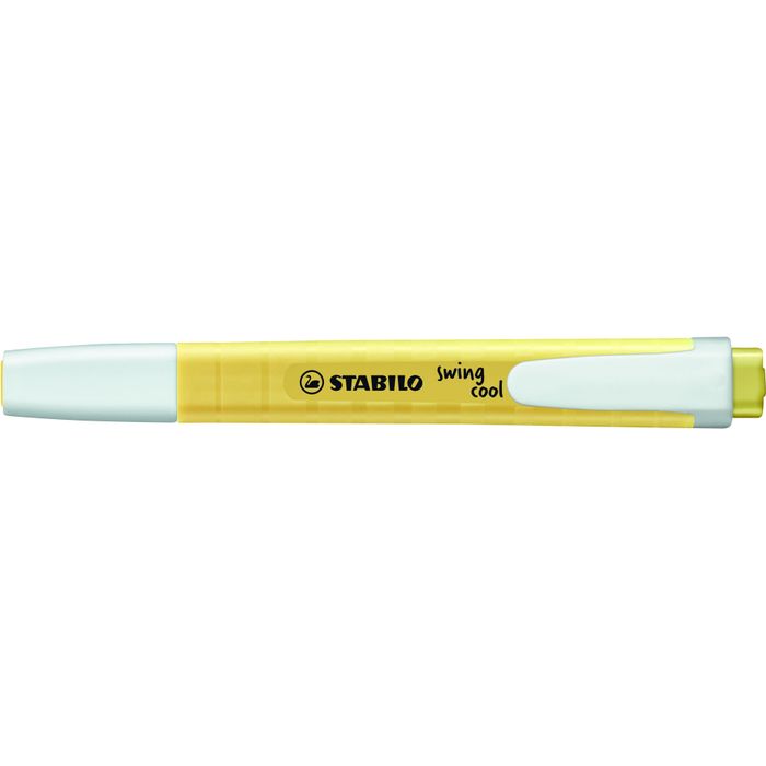 4006381518468-STABILO Swing cool Pastel - Surligneur - crème de jaune--1