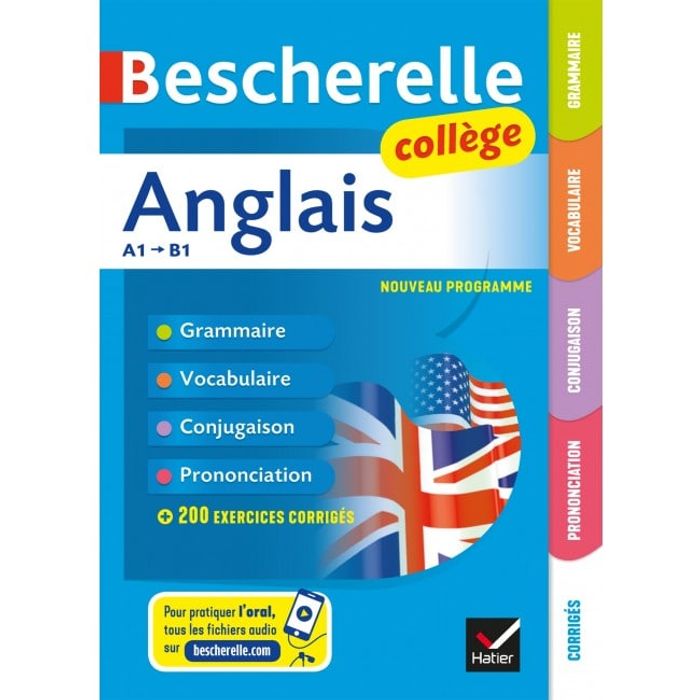 9782401043367-Bescherelle Anglais Collège A1-B1--0