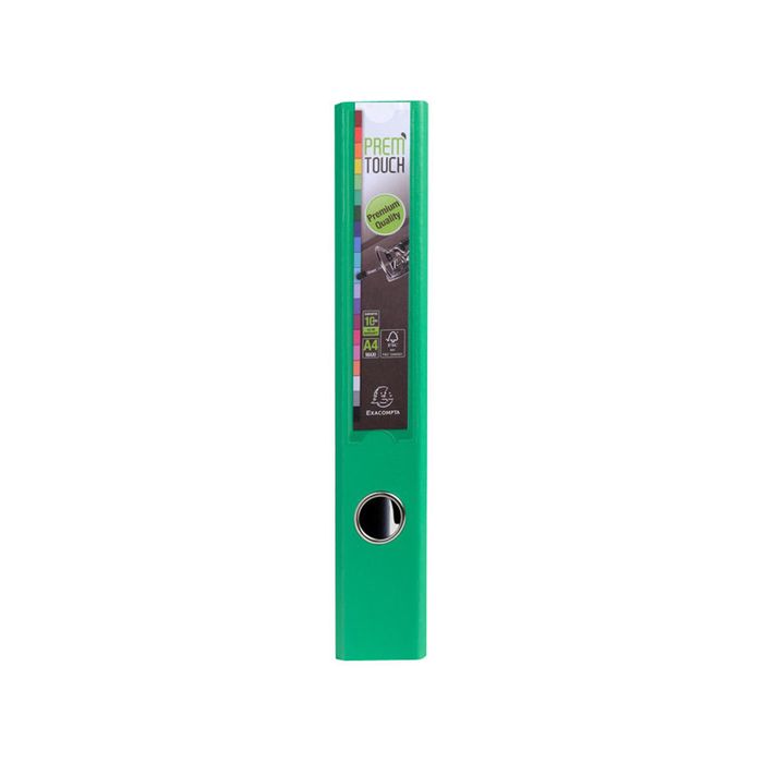 3130630531432-Exacompta Prem'Touch - Classeur à levier - Dos 50 mm - A4 Maxi - pour 400 feuilles - vert--1