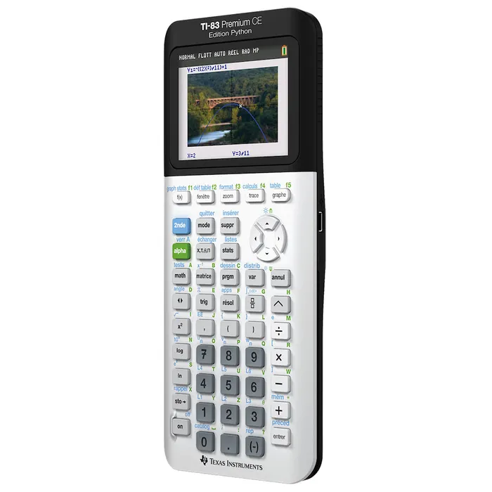 0404000039273-Calculatrice graphique TI83 Premium - Edition Python - reconditionné--1