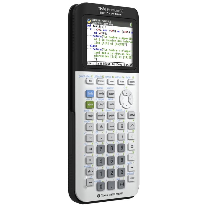 3243480106665-Calculatrice graphique TI83 Premium - Edition Python--1