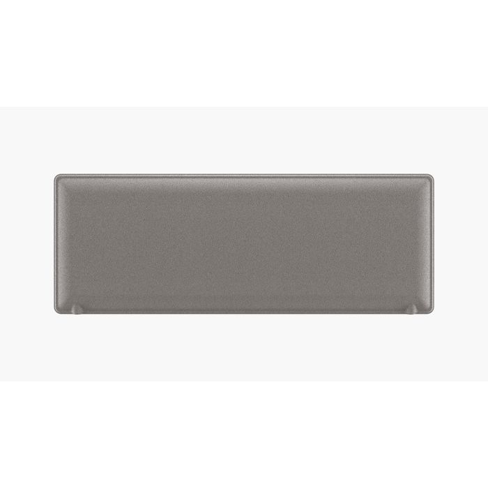 7331910018964-Panneau acoustique avec patine de fixation - L140 x 40 cm - Gris--0