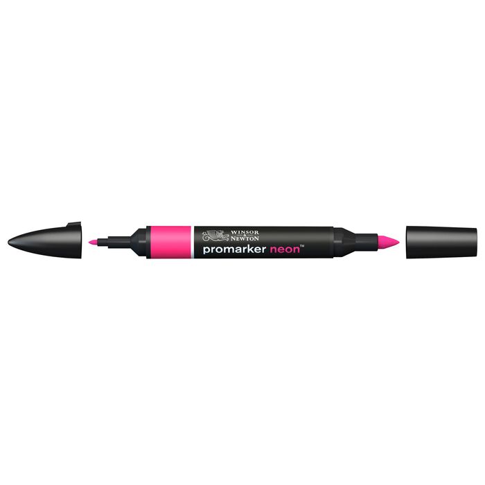 0884955069134-ProMarker - Marqueur double pointe -  rose néon électrisant--0