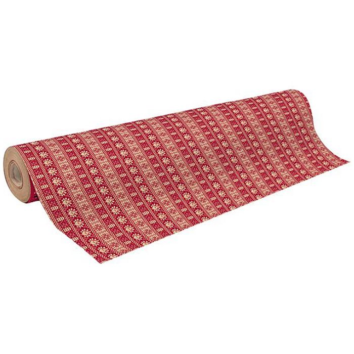 3329682238141-Clairefontaine - Papier cadeau kraft - 70 cm x 50 m - 70 g/m² - motif frise de Noël--0