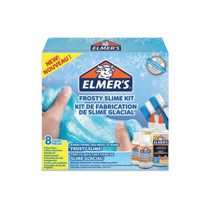 3026980772543-Elmers - kit de conception pour Slime -  Frosty Glacial --0