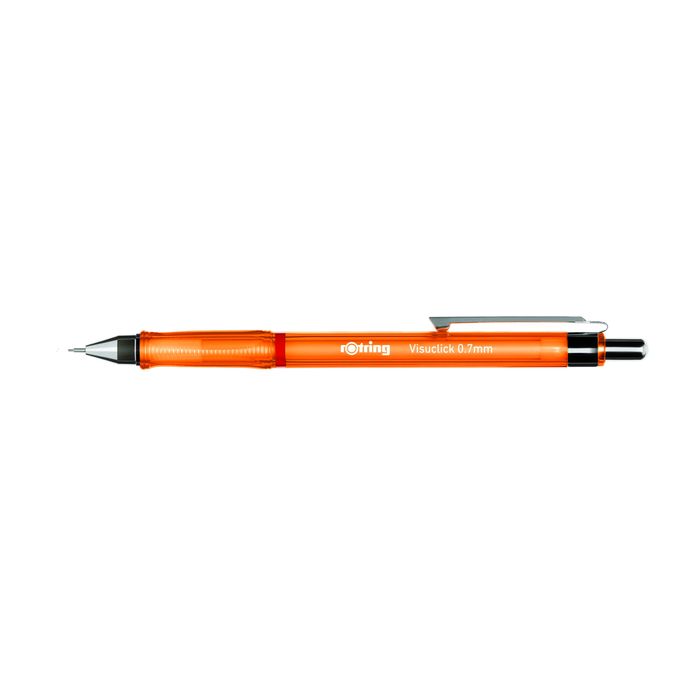 3026980890926-Rotring Visuclick - Porte mines - orange - 0,7 mm--0