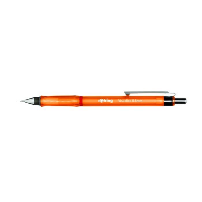 3026980890933-Rotring Visuclick - Porte mines - orange - 0,5 mm--0