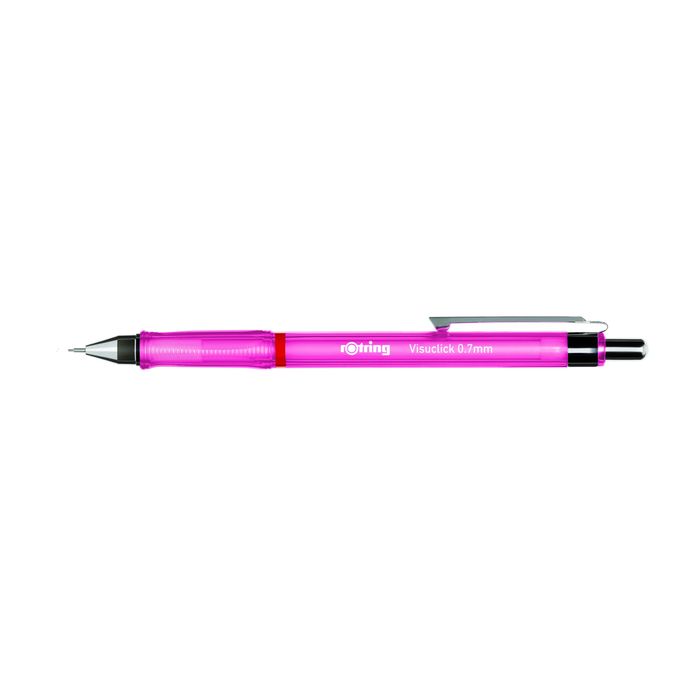 3026980890940-Rotring Visuclick - Porte mines - rose - 0,7 mm--0