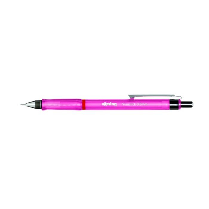 3026980890957-Rotring Visuclick - Porte mines - rose - 0,5 mm--0