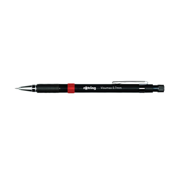 3026980890964-Rotring Visumax - Porte mines - noir - 0,7 mm--0