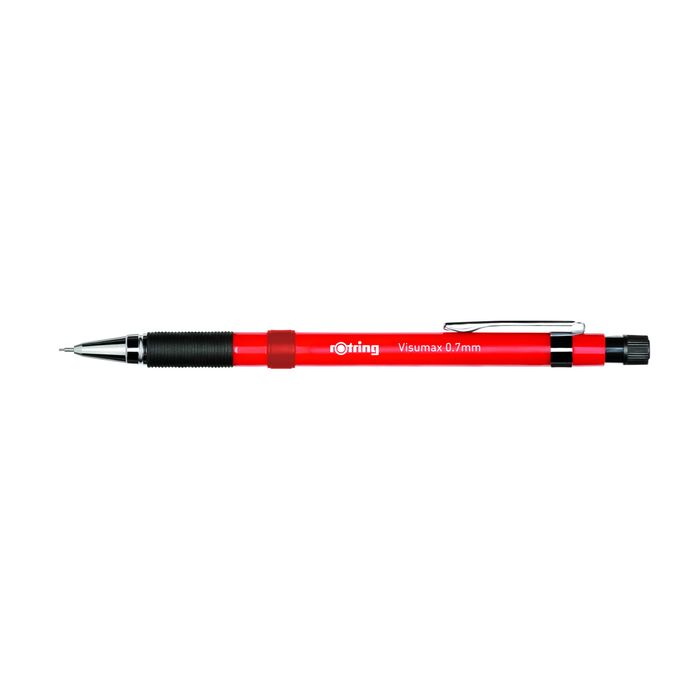 3026980890988-Rotring Visumax - Porte mines - rouge - 0,7 mm--0