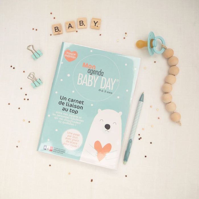 3660942063722-Agenda Baby Day non daté - 1 jour par page - 15 x 21 cm - Exacompta--5